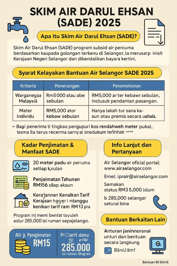 Bil Air Percuma Selangor