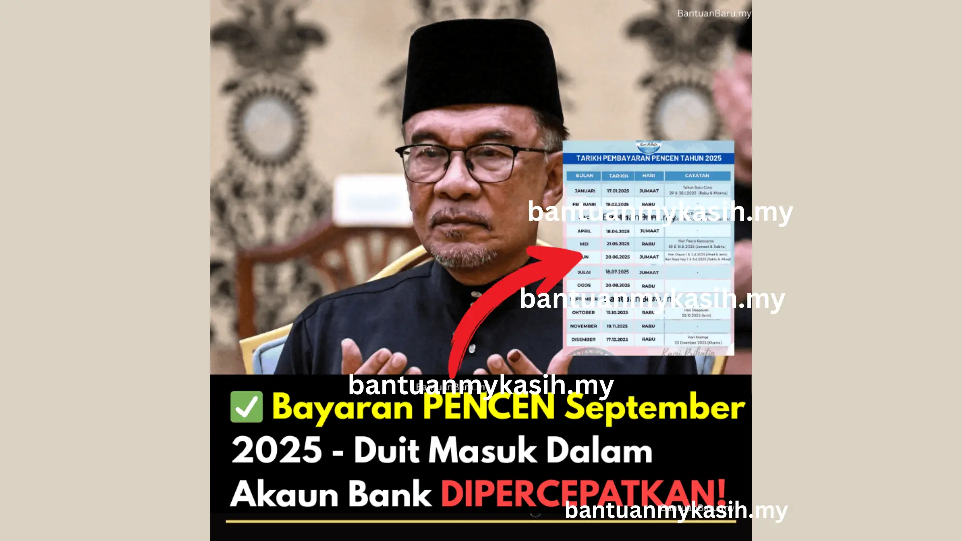 Pencen September