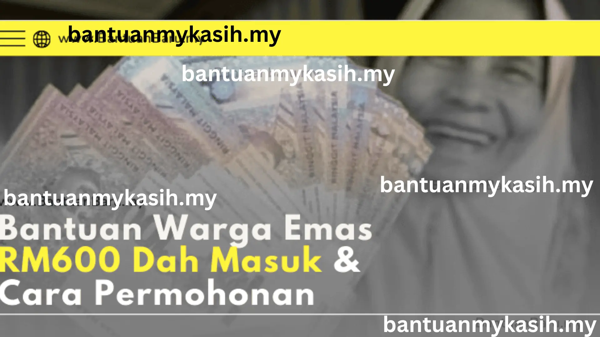 Bantuan Warga Emas RM600